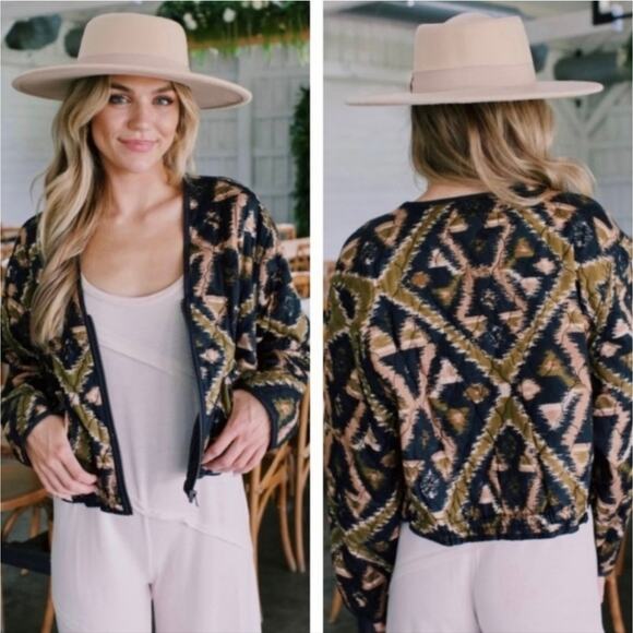 NWT Free People Peggy Quilted Jacket - Picture 1 of 12